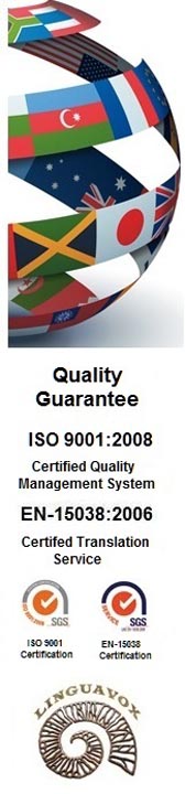 A DEDICATED STAFFORDSHIRE TRANSLATION SERVICES COMPANY WITH ISO 9001 & EN 15038/ISO 17100